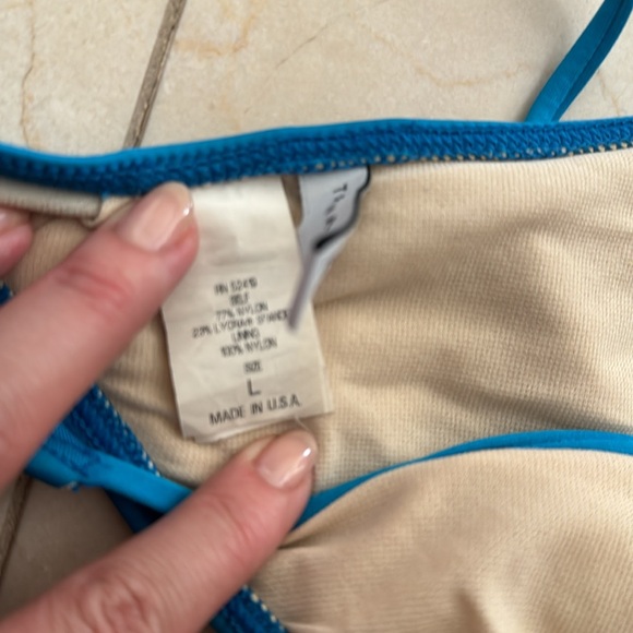 Trina Turk bikini size large top medium bottom - Picture 6 of 6